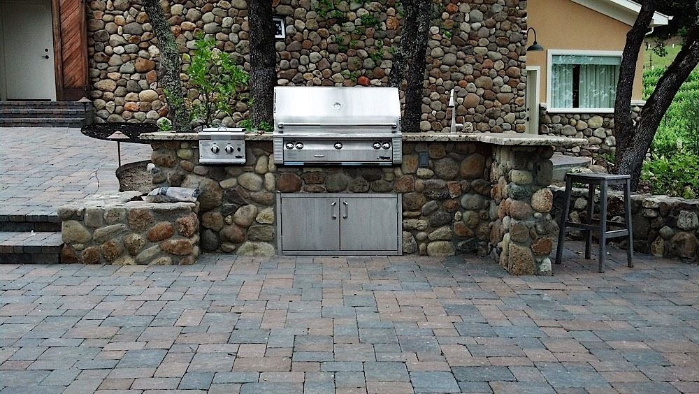 Kitchen for barbecue design | Napa, CA | Van Winden Landscaping, Inc.