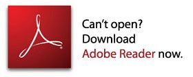 Adobe Reader logo with text: 