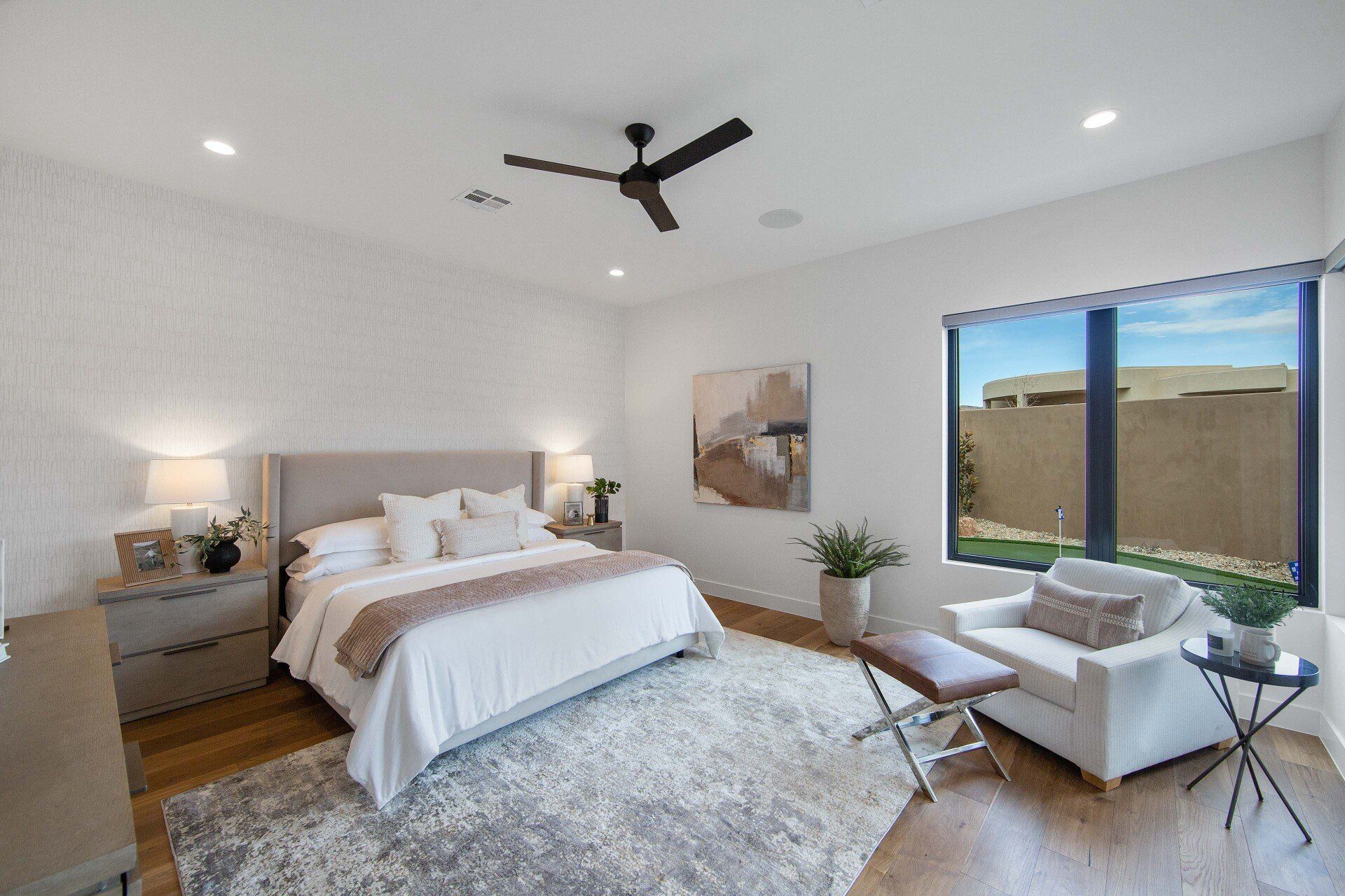 Parade home custom bedroom