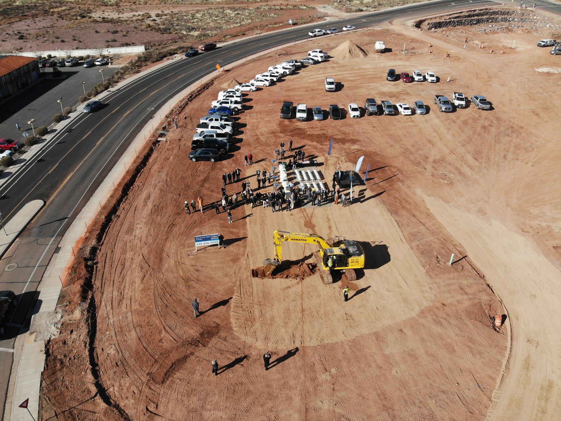 Building commences in commercial retail center