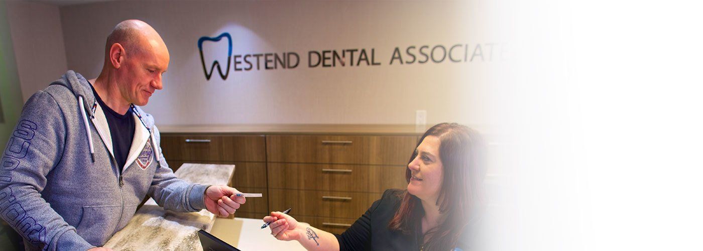 Reception Desk at Westend Dental Associates