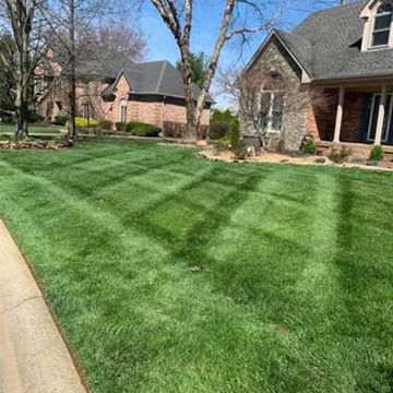 Green Lawn of Property — Louisville, KY — Perfect Cut Landscaping