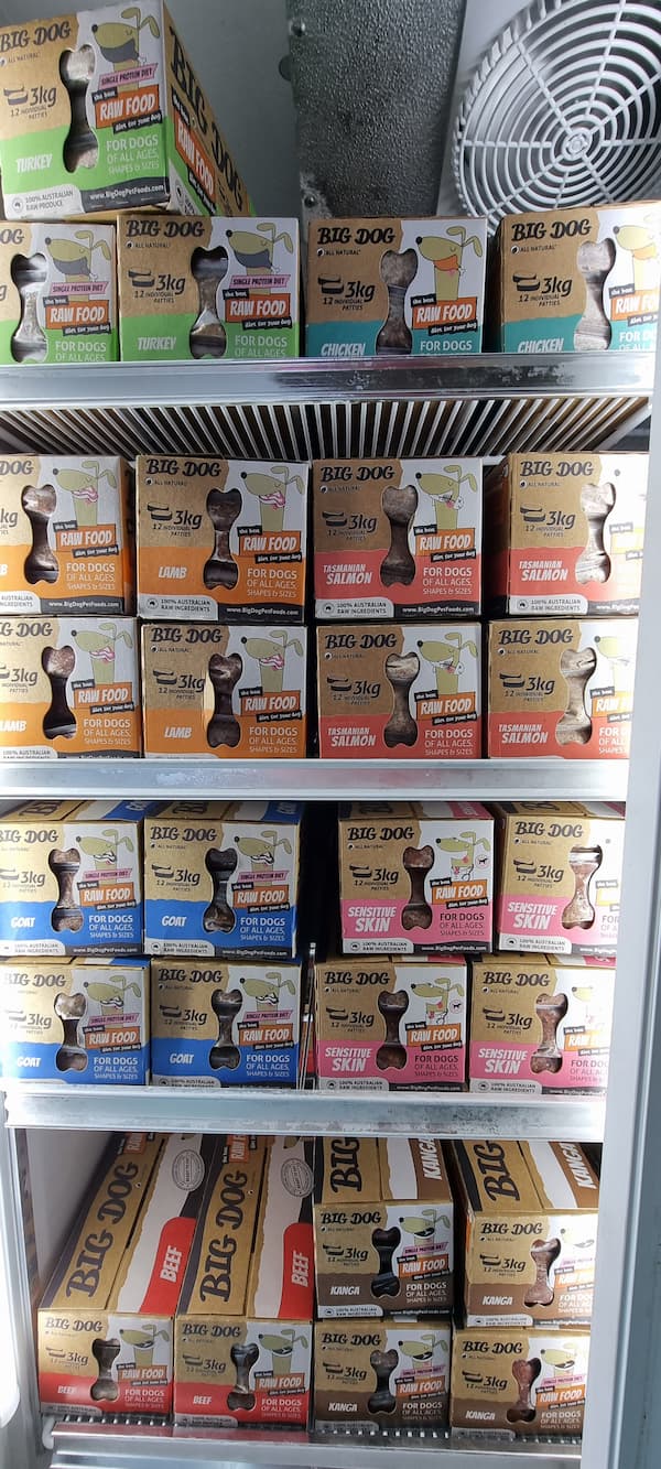 Refrigerated Dog Food — Pet N Produce Supplies & Saddlery In Maryborough QLD