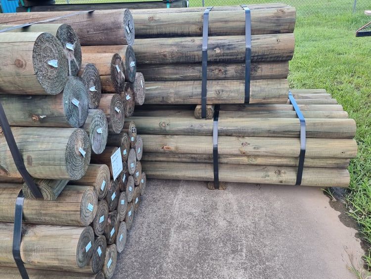 Fence Logs — Pet N Produce Supplies & Saddlery In Maryborough QLD