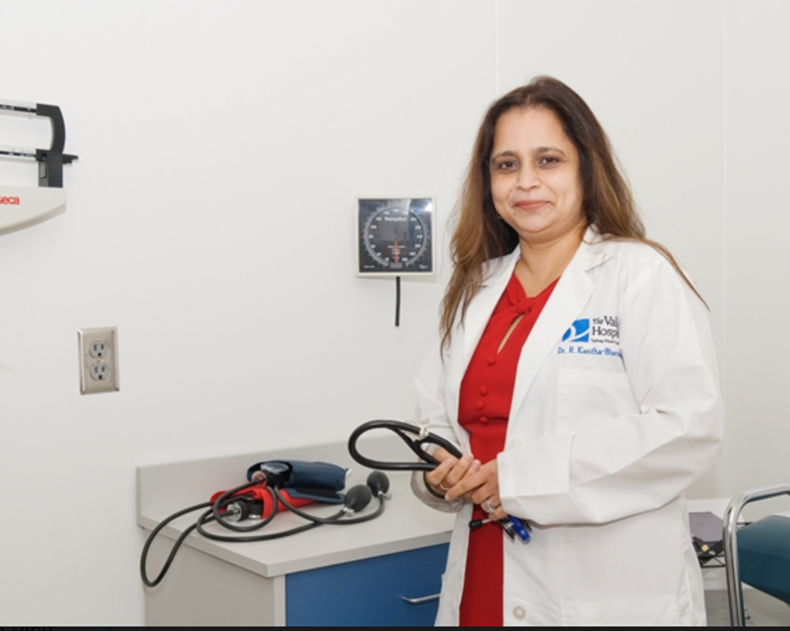 Physician With Helping Hands Gesture
