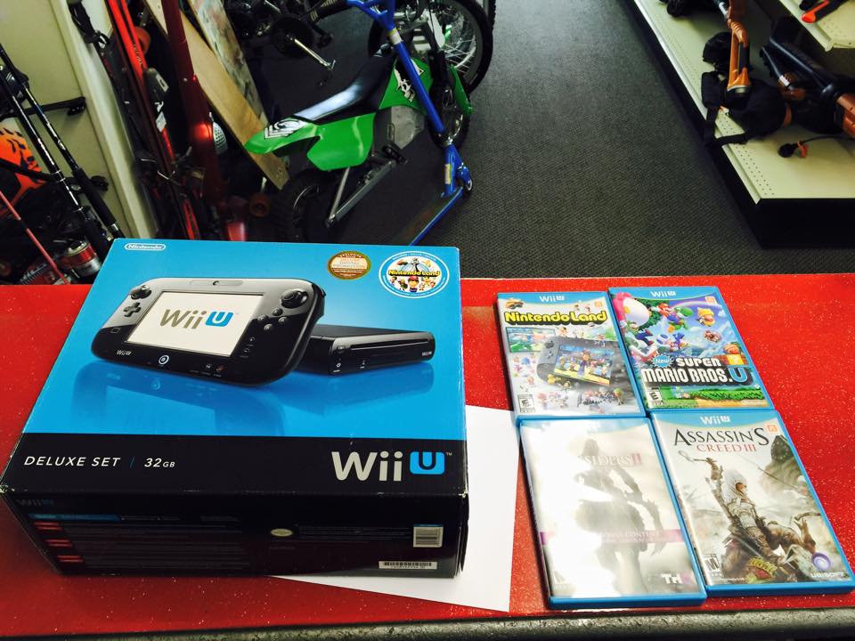 wii u and games for sale