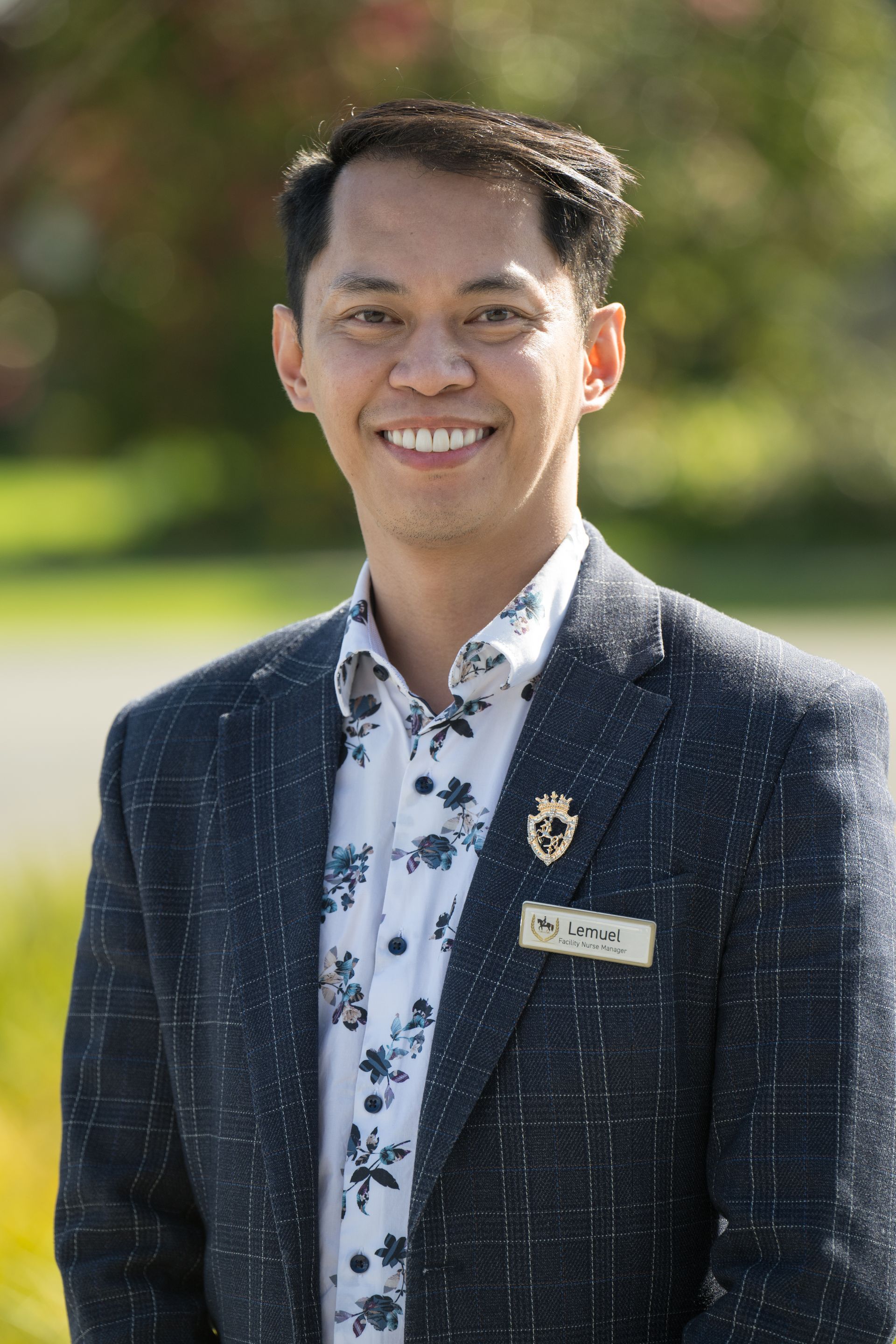 Resident care facility nurse manager Lemuel Padla