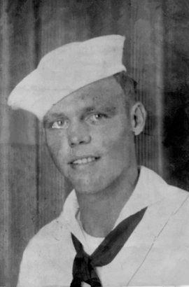 Restored photo of a sailor — Newark, DE — Foto Doctor