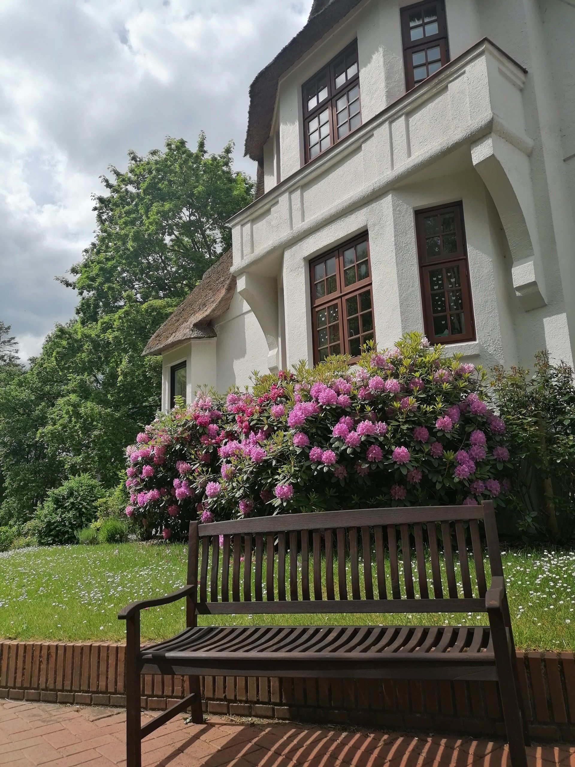 Außenansicht Villa Carolath