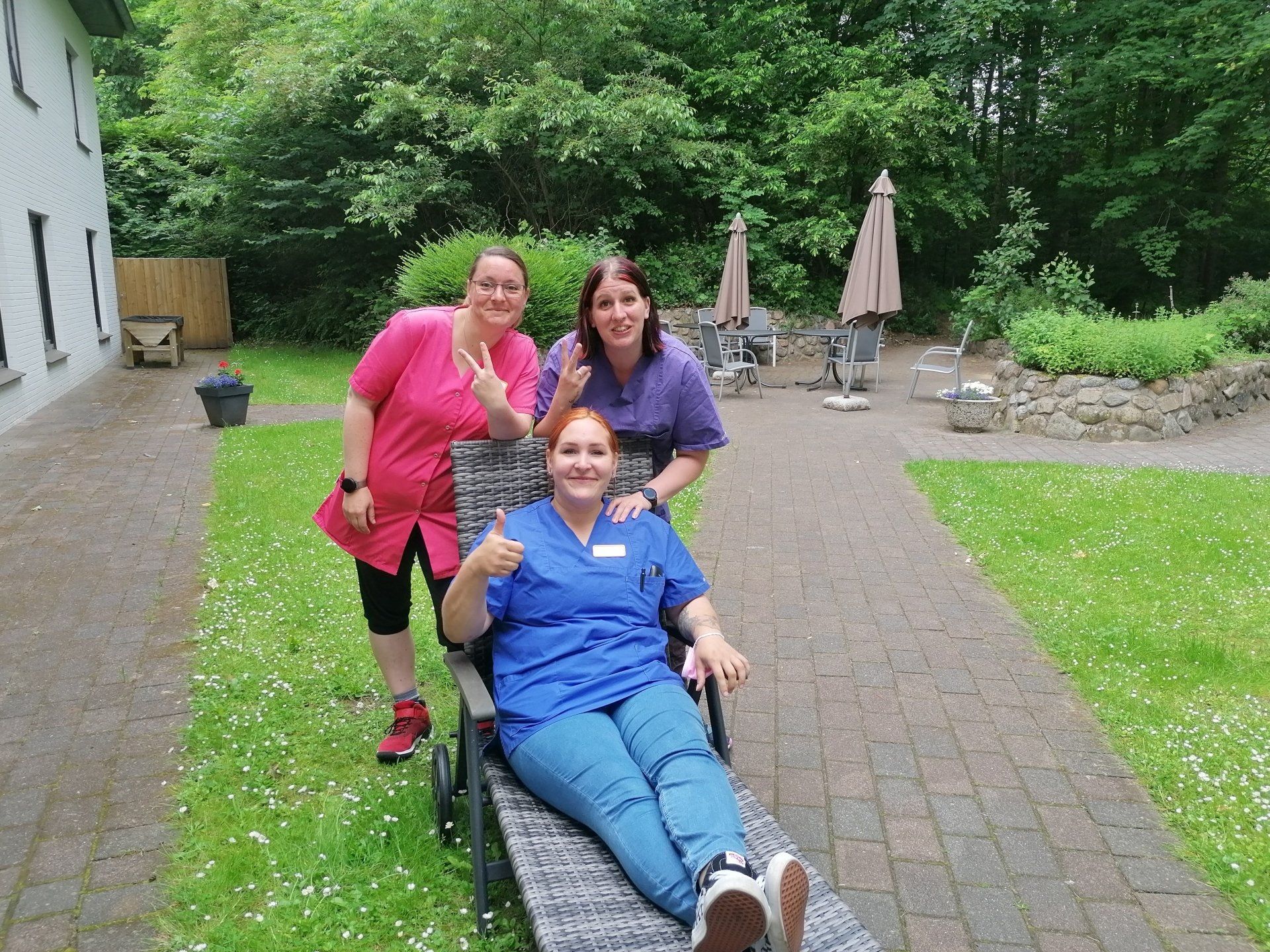 Pflege in der Villa Carolath