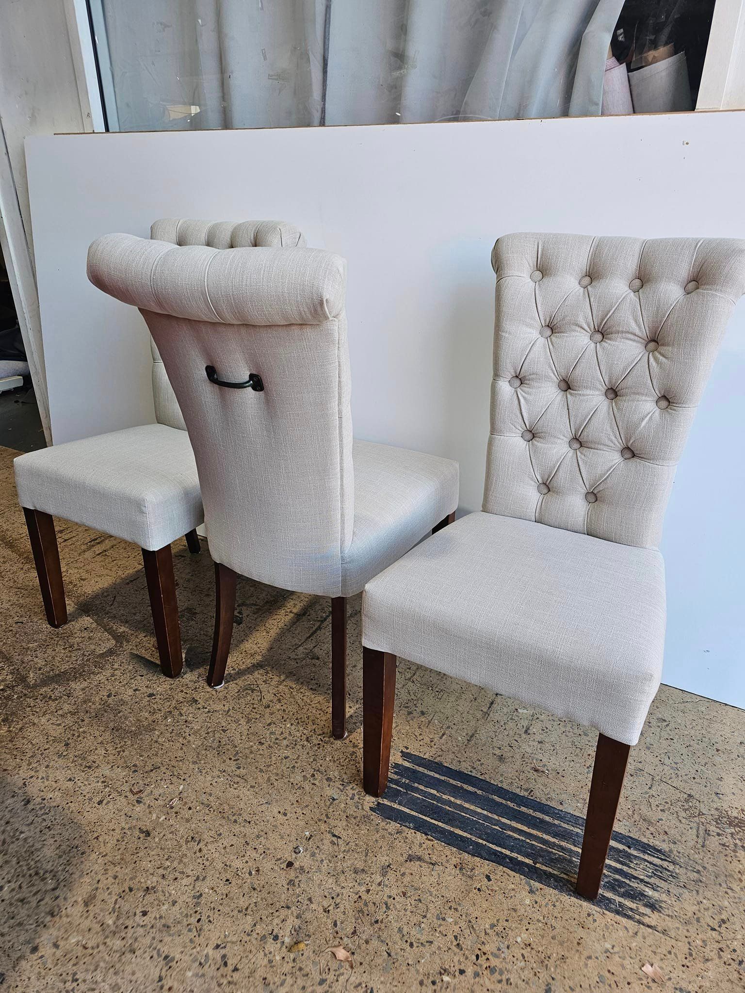 A Brown Leather Couch Is Sitting On A Concrete Floor — All Car Upholstery In Pinelands, NT