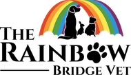 The Rainbow Bridge Vet Logo
