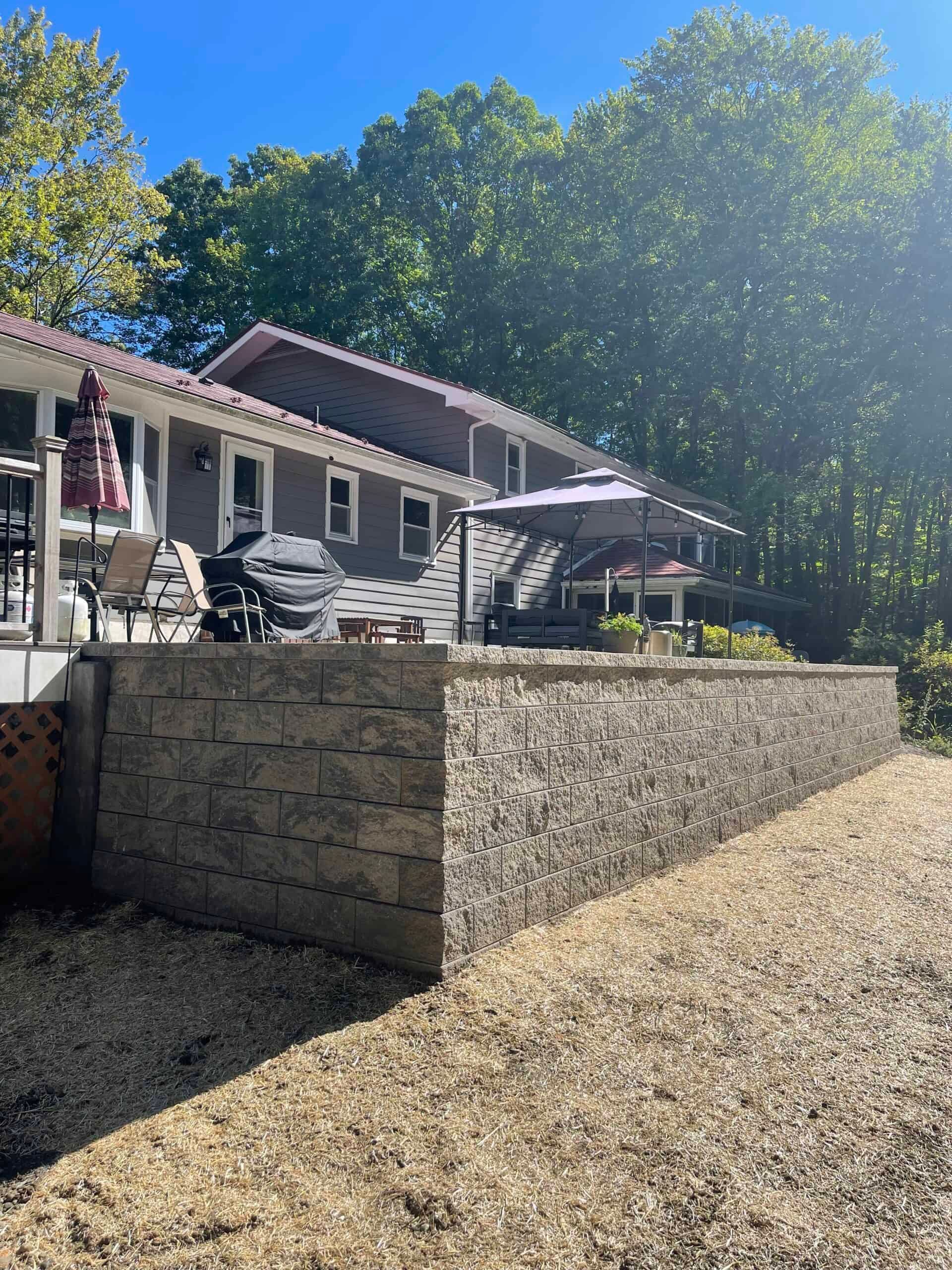 Retaining Walls — Dutchess County, NY — Dutchess Lawns & Masonry