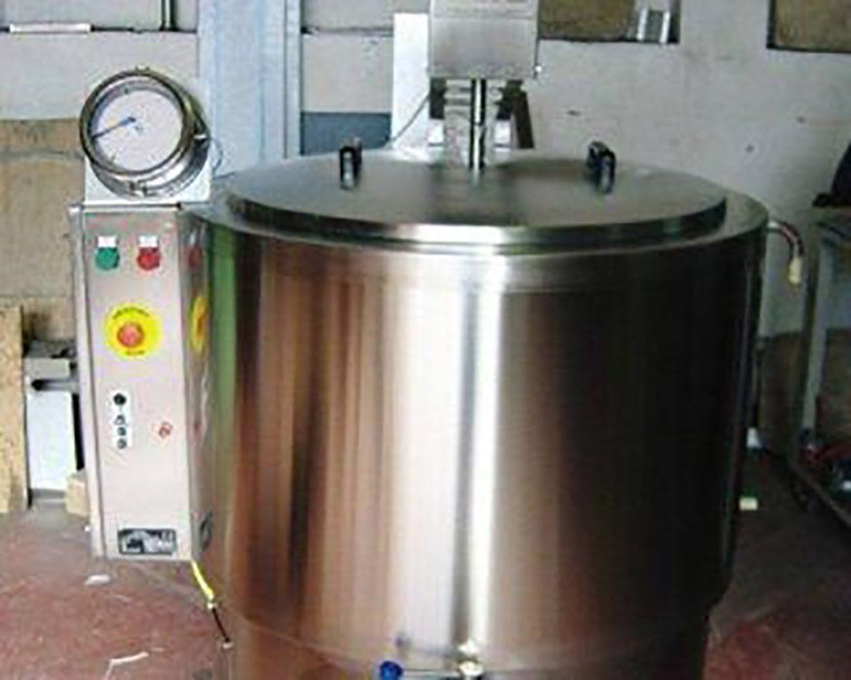 Caldaia di cottura in acciaio inox