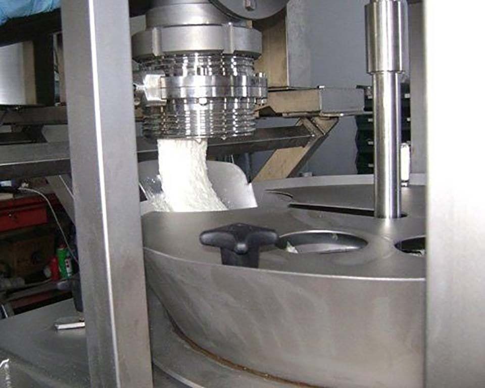 Impianto per produzione alimentare in acciaio