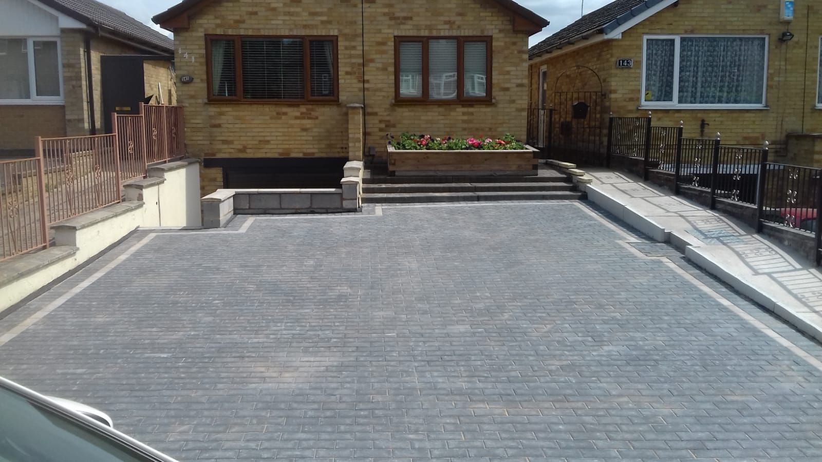 Driveways and Paving Nottingham Charcoal Block paving driveway in Bulwell, Nottingham