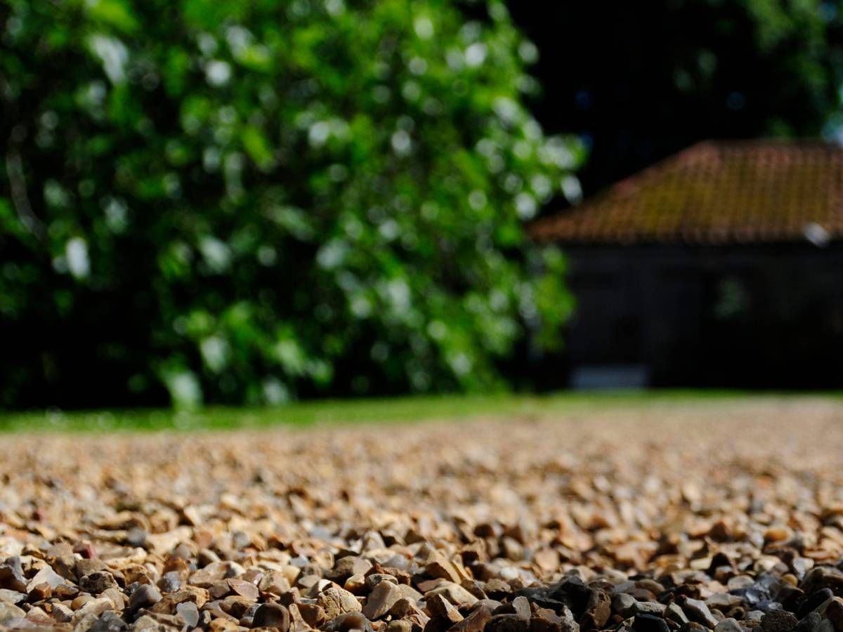 buff gravel driveway in Nottingham