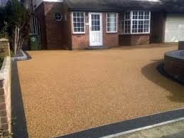 Driveways and Paving Nottingham buff resin driveway