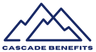 Two blue mountain peaks with 