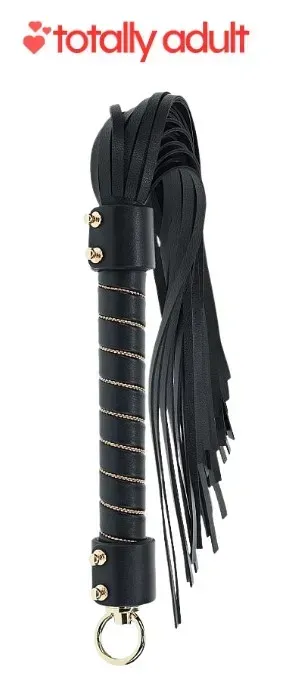 A luxurious leather BDSM whip, ideal for men craving BDSM thrills, representing the best sex toys designed to enhance pleasure, control, and excitement in intimate play.