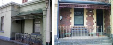 A house in Melbourne before high pressure cleaning