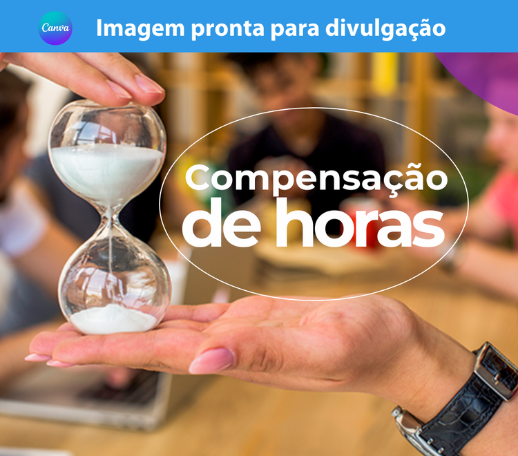 Modelo compensação de horas trabalhadas Imagem Download