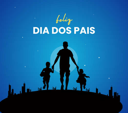 Mensagem Dia dos Pais Empresa Modelo Template