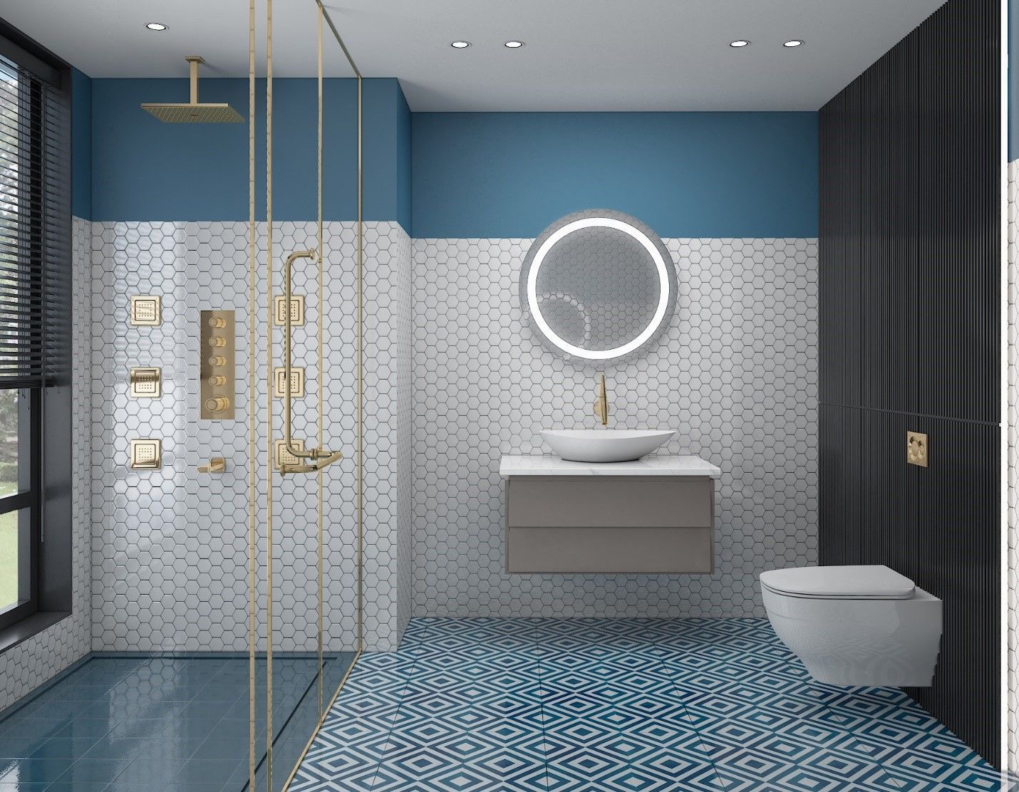 Modern Bathroom Tiles in CNY Syracuse, North Syracuse, Baldwinsville, Cicero, Clay, Liverpool, Fulton, Oswego, Cortland, and Auburn, NY