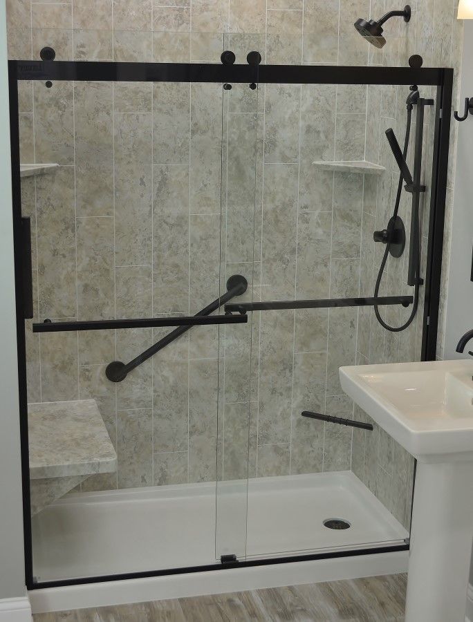 Tub shower conversion, bathroom, shower tub, shower to bathtub conversion, cost, renovation, remodel