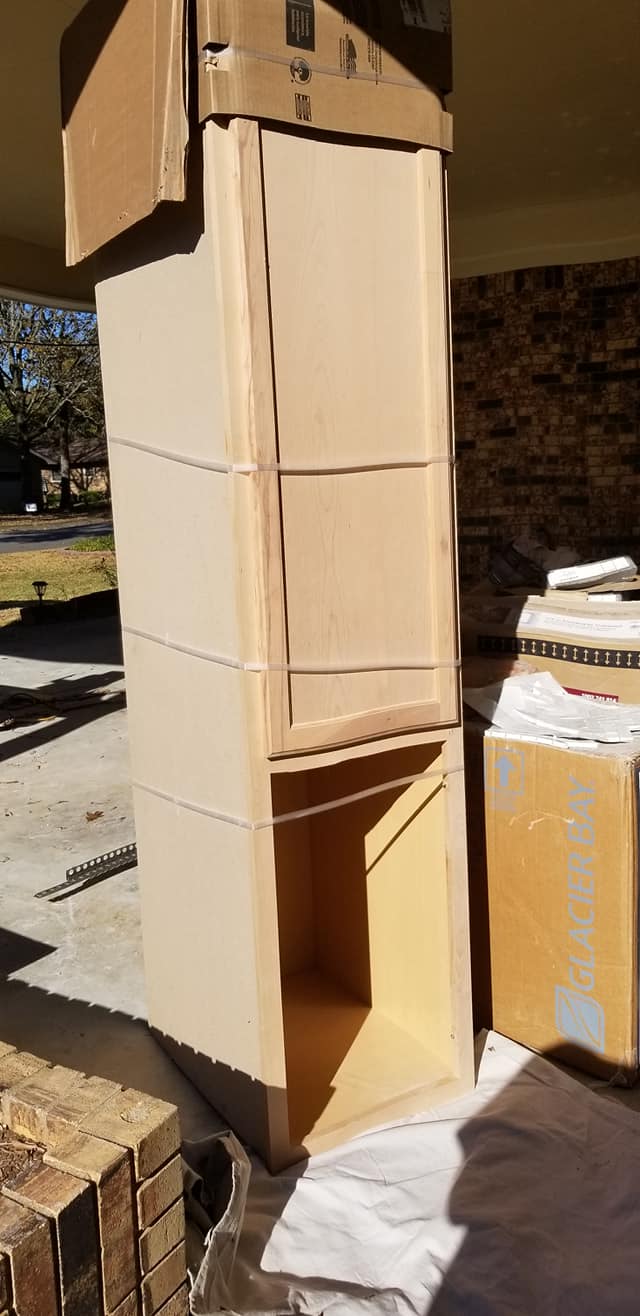 Picture of Cabinet Staining and Painting in Little Rock and Central Arkansas