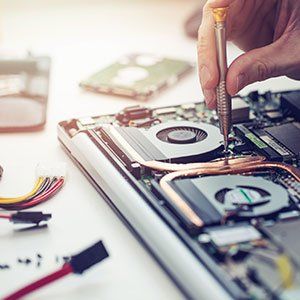 Computer  Repair — Technician Repairing Laptop in Fairdale, KY
