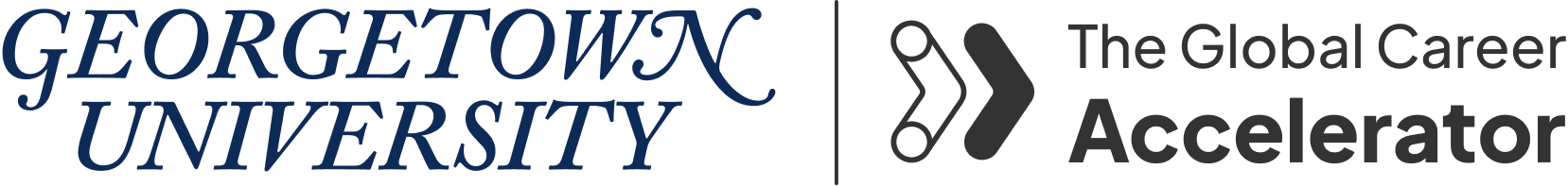 Georgetown University with Global Career Accelerator Home