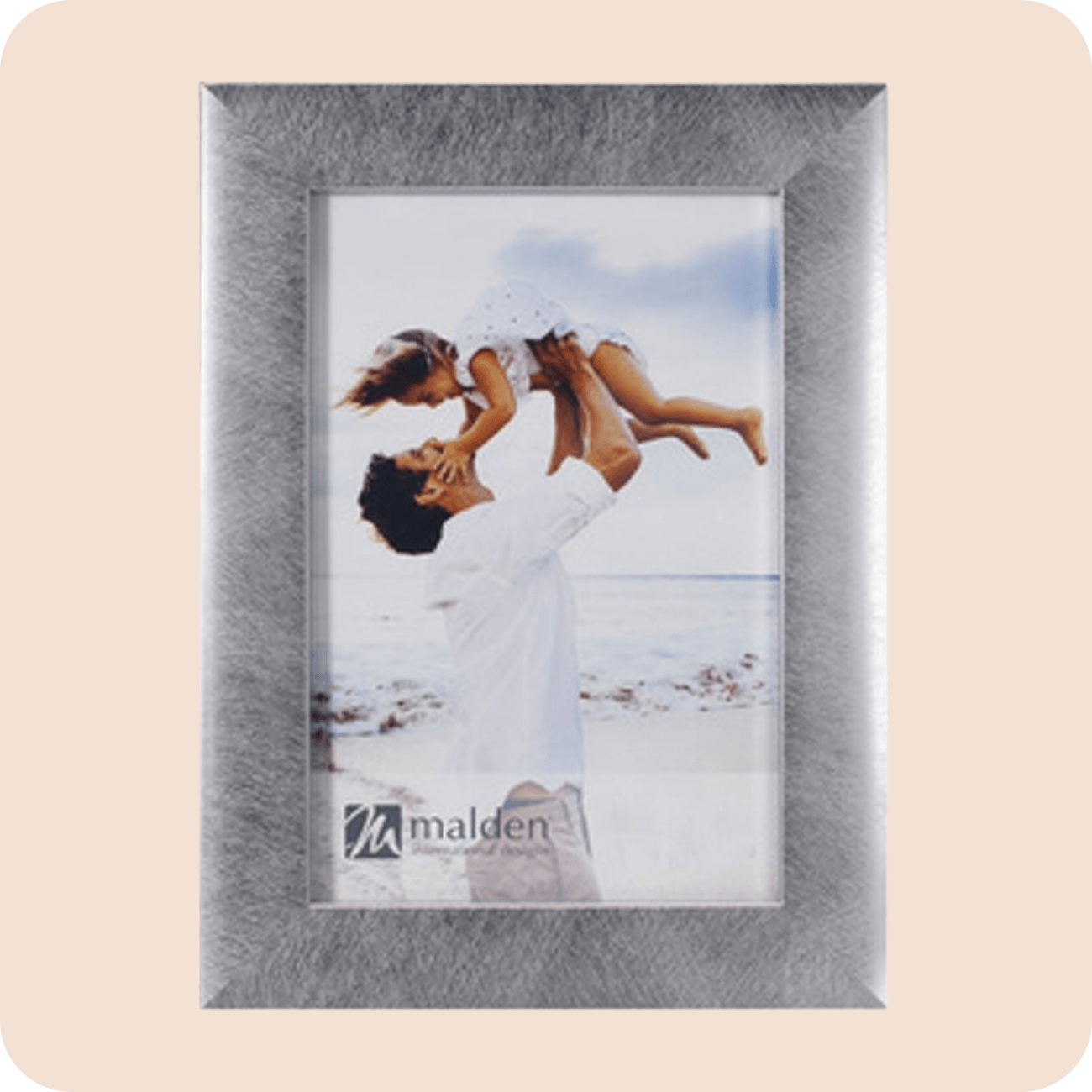 5x7 picture frames silver photo frames Button