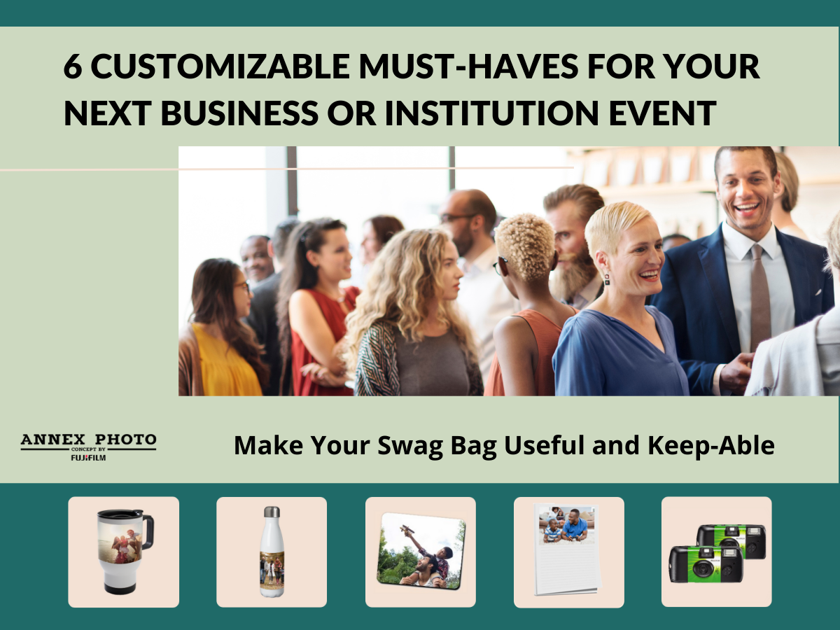 6 Customizable Must-Haves for Your Next Business or Institution Event