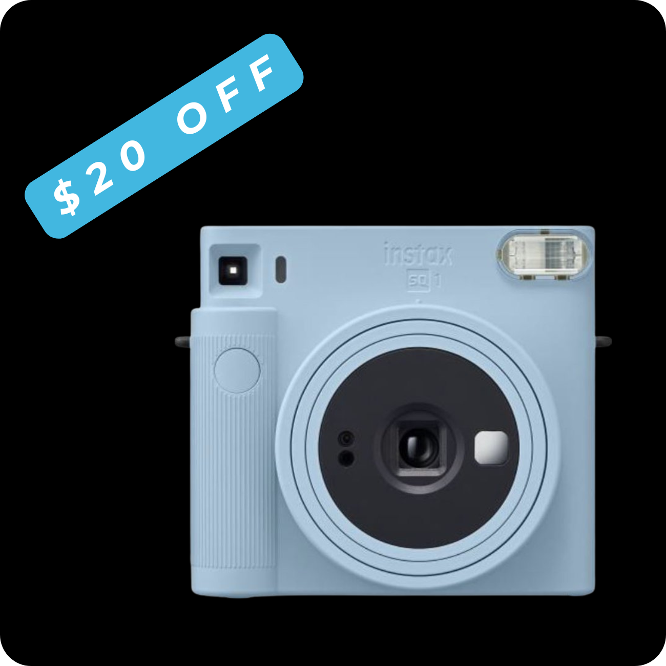 Instax SQ1 Camera - Glacier Blue Button