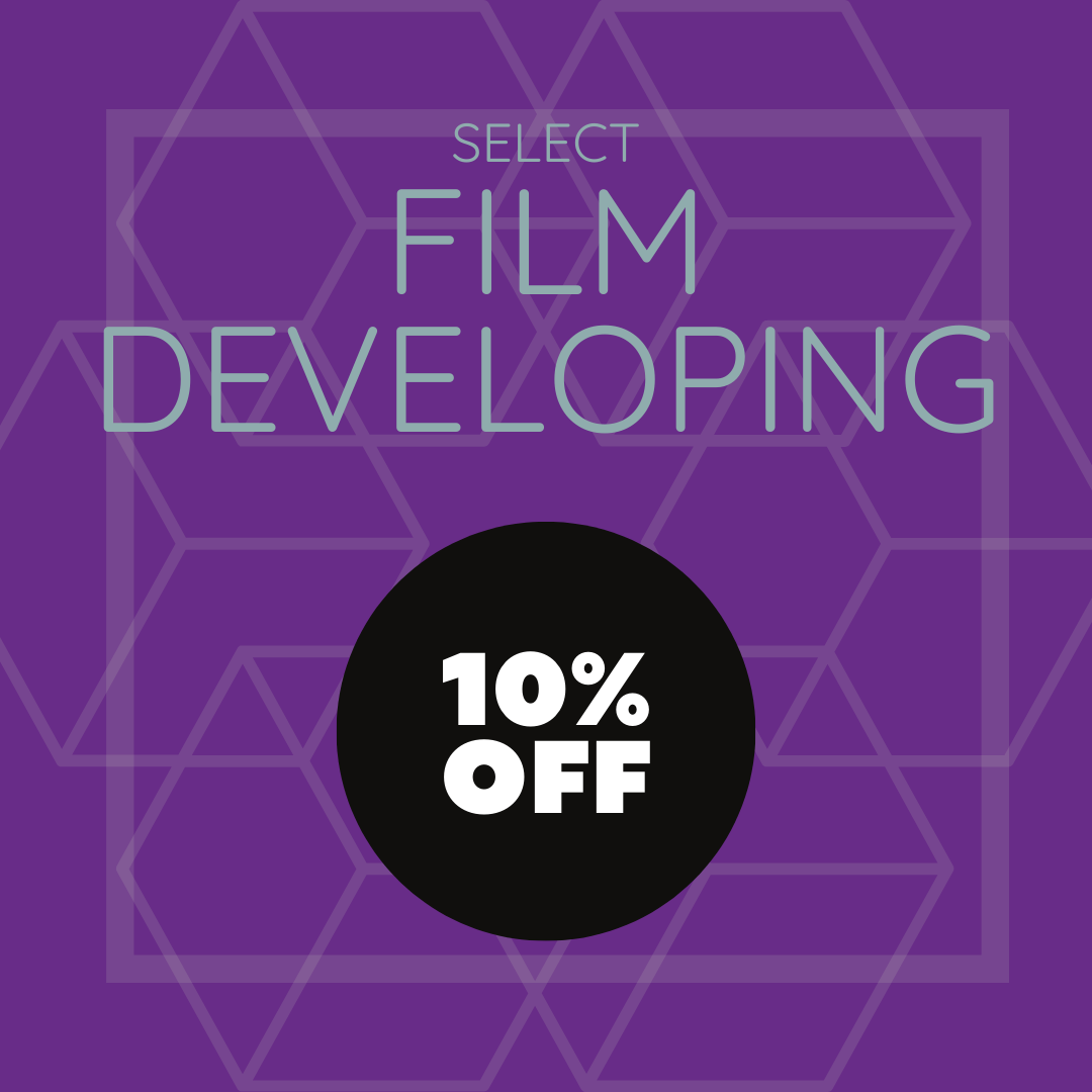 Select Film Developing 10% off Sale Button