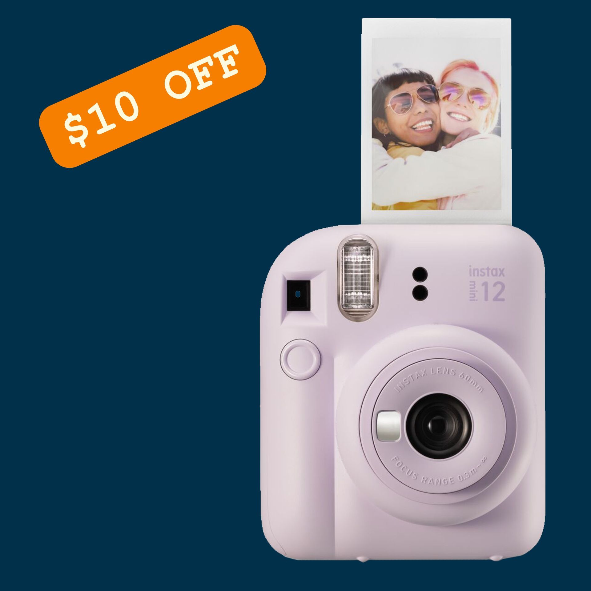 Instax Mini 12  Instant Film Camera - Lilac Purple Button