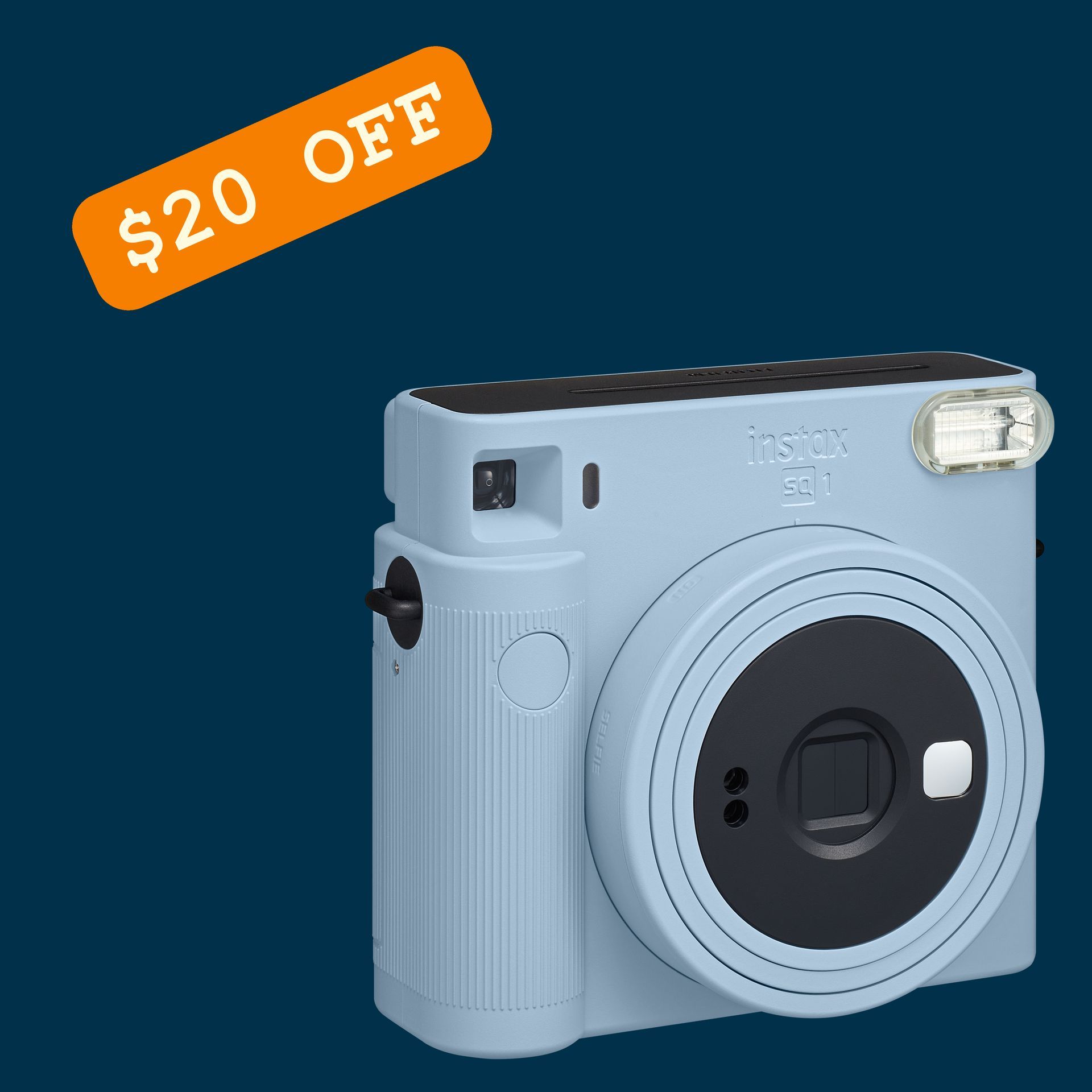 Instax SQ1 Camera - Glacier Blue Button