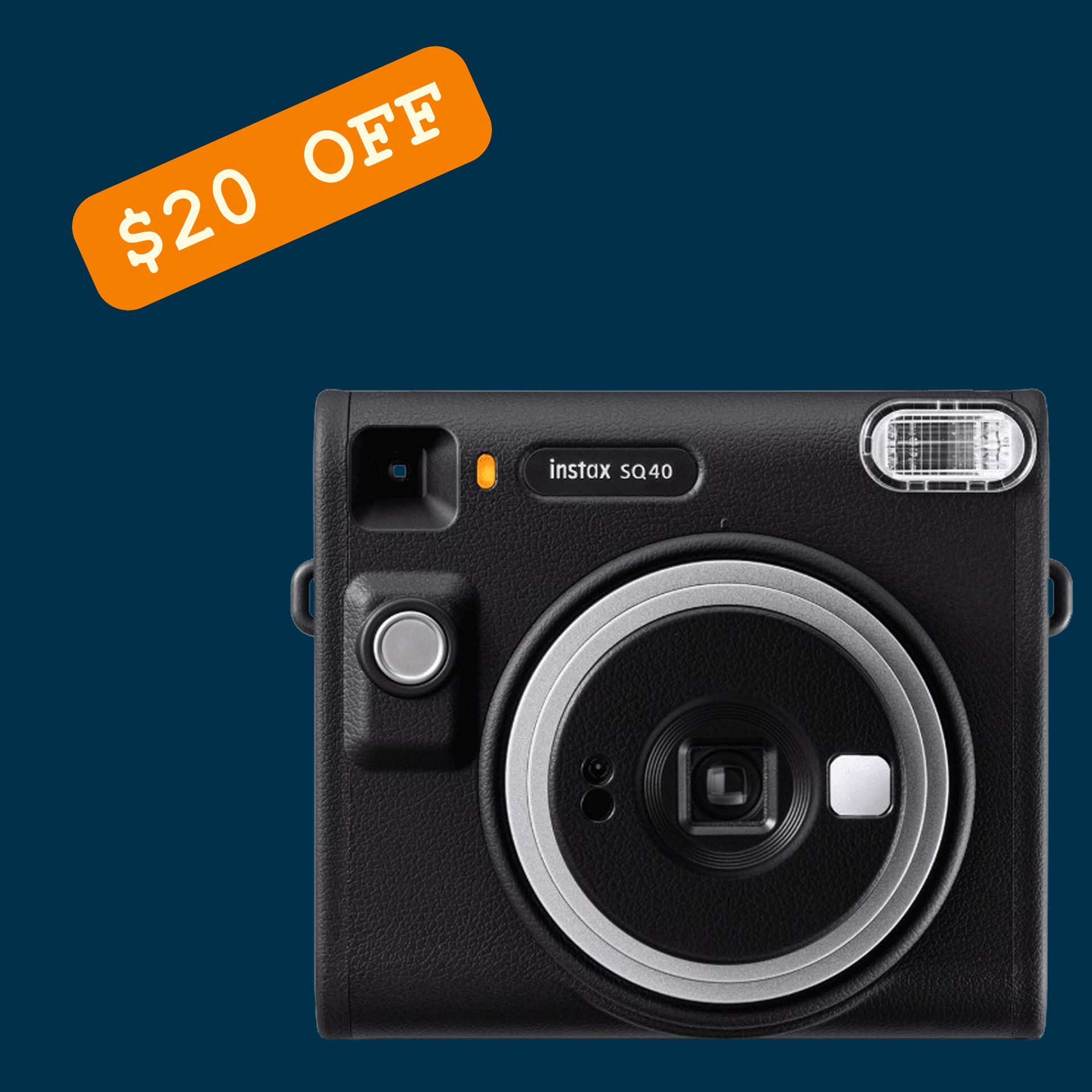 Instax Square SQ40 Instant Camera - Black Button