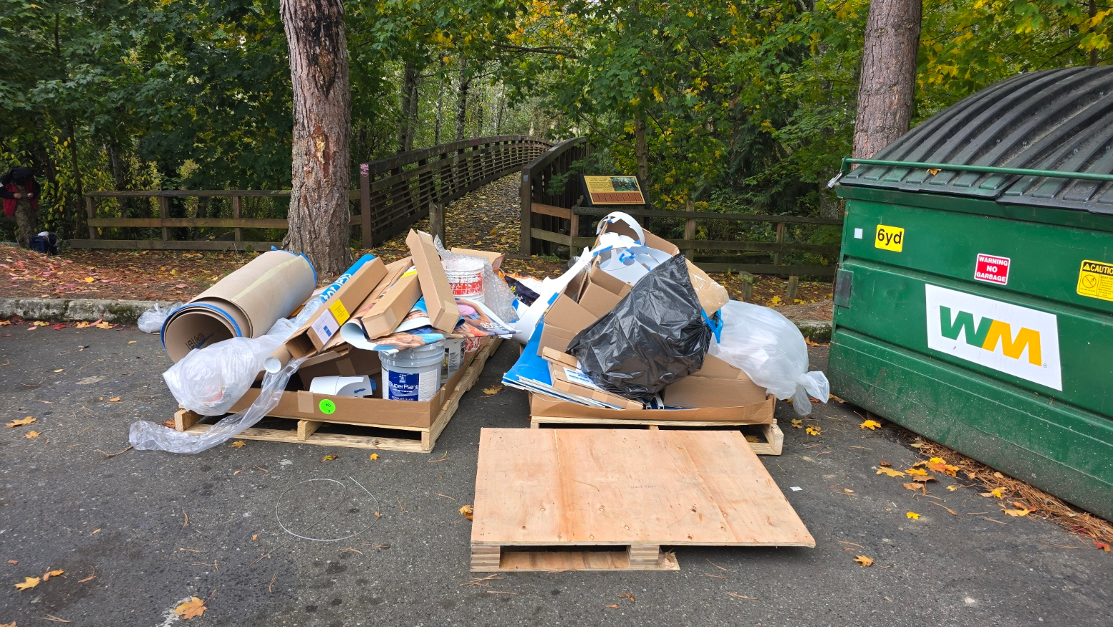 commercial services, construction cleanup