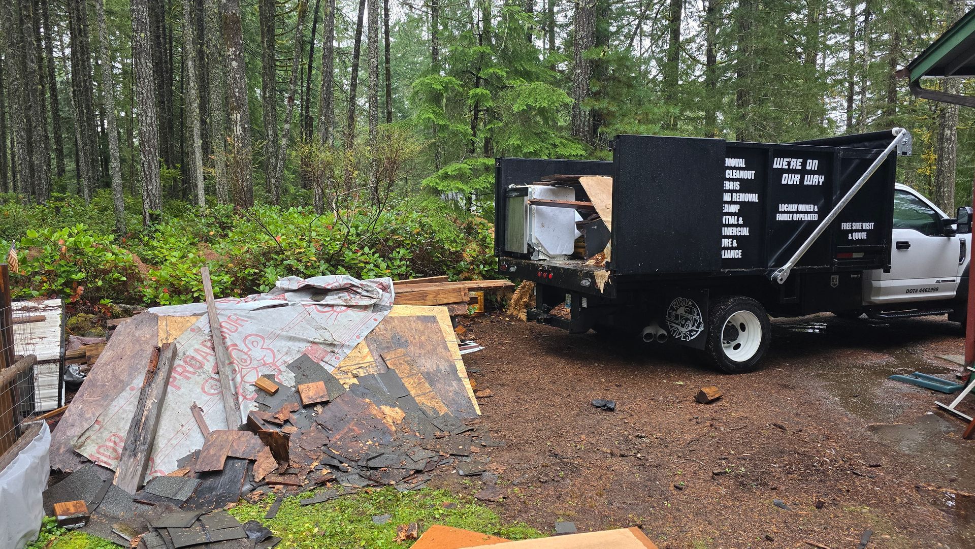 junk removal, demolition cleanup