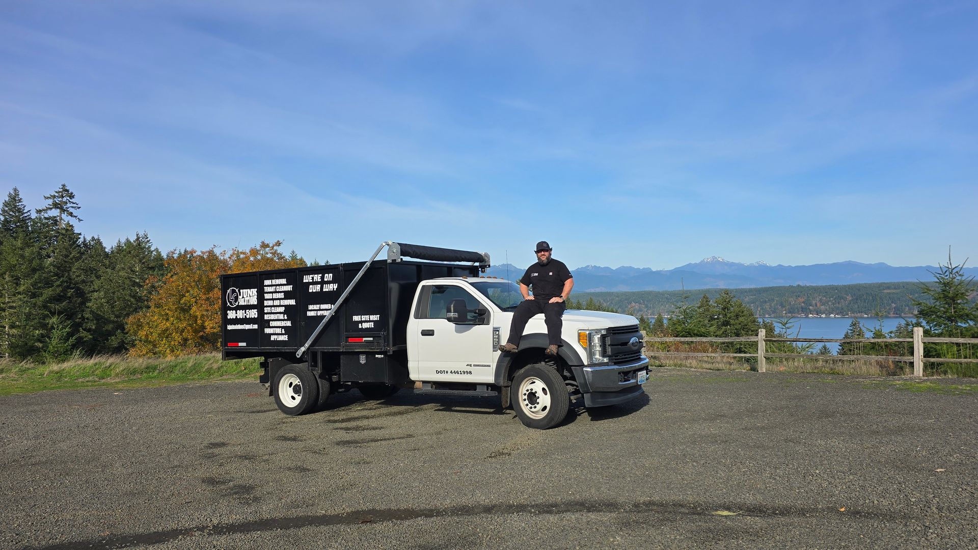 Junk removal, junk removal truck