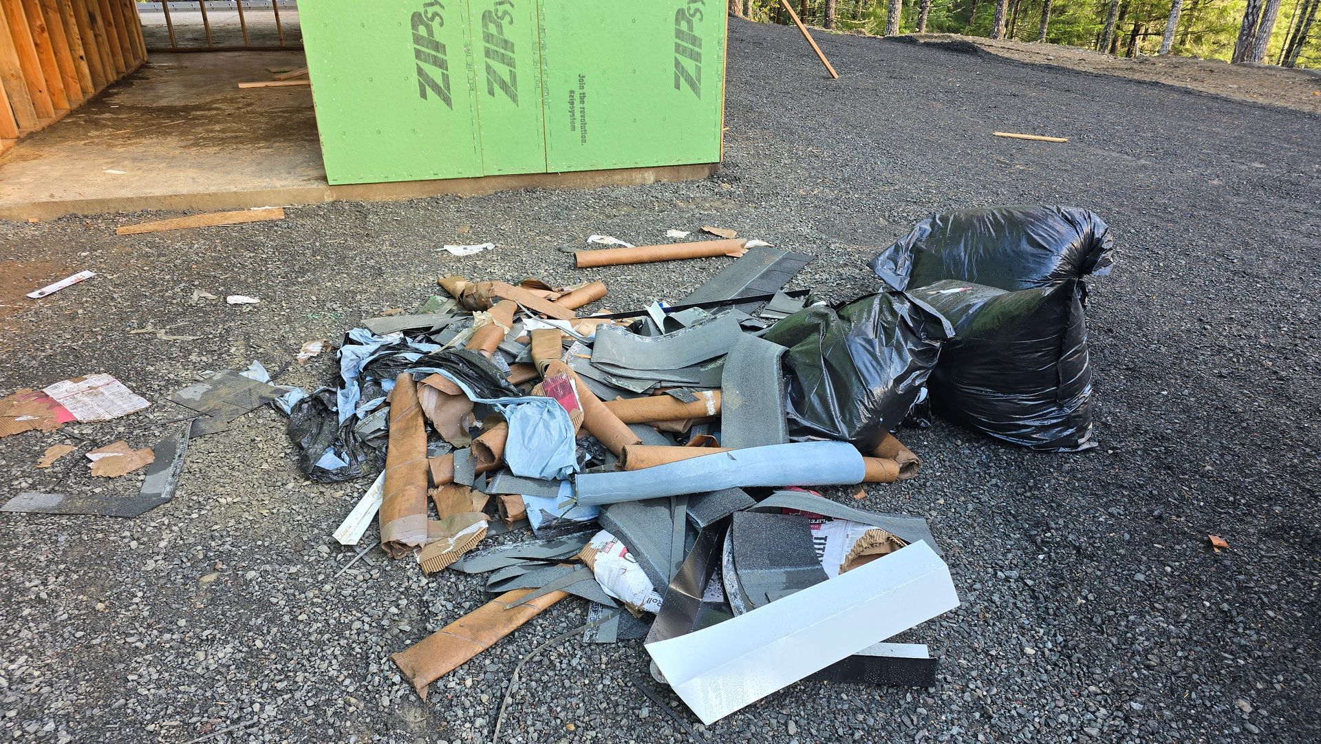 commercial services, construction cleanup