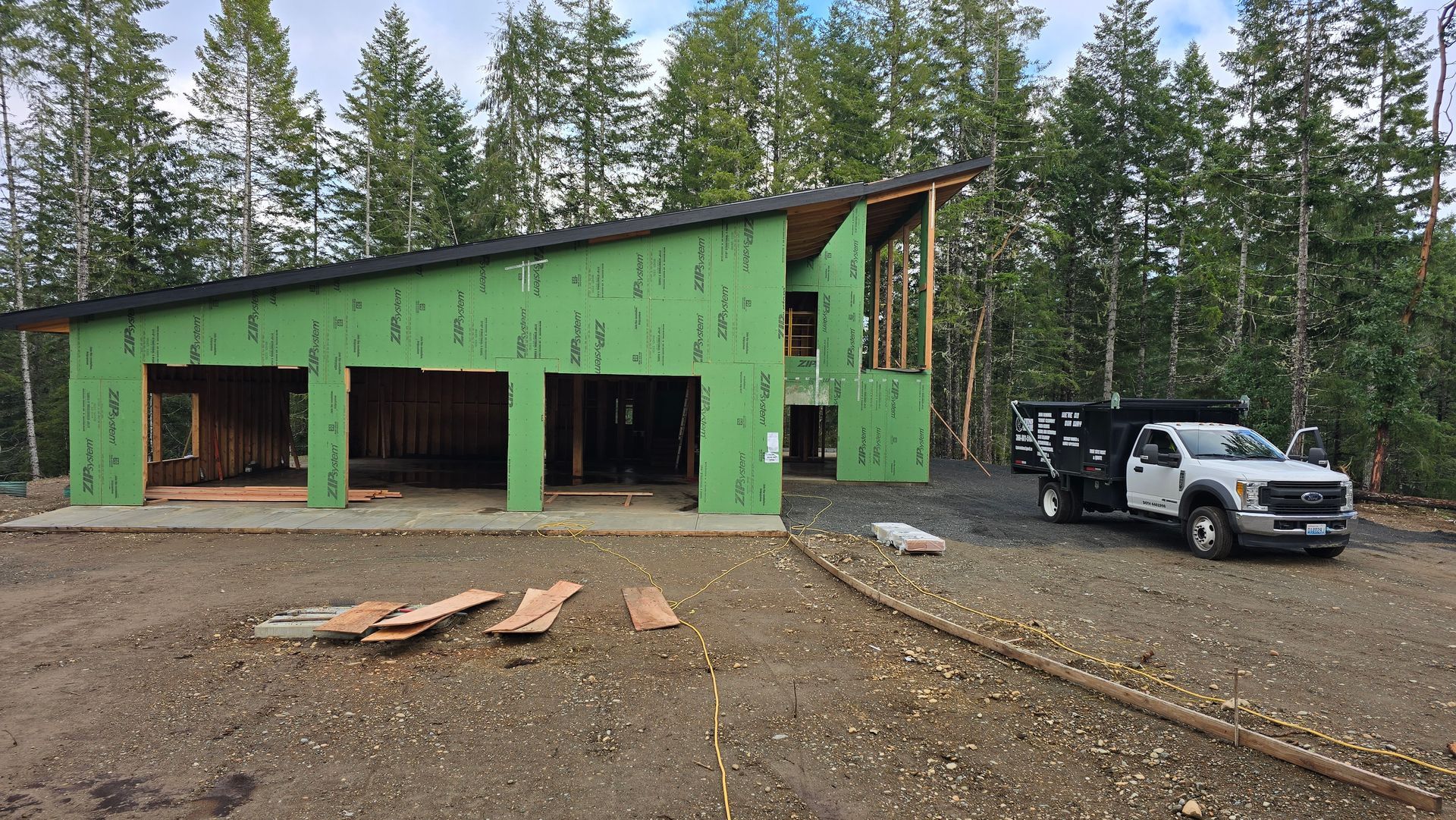 junk removal, construction site