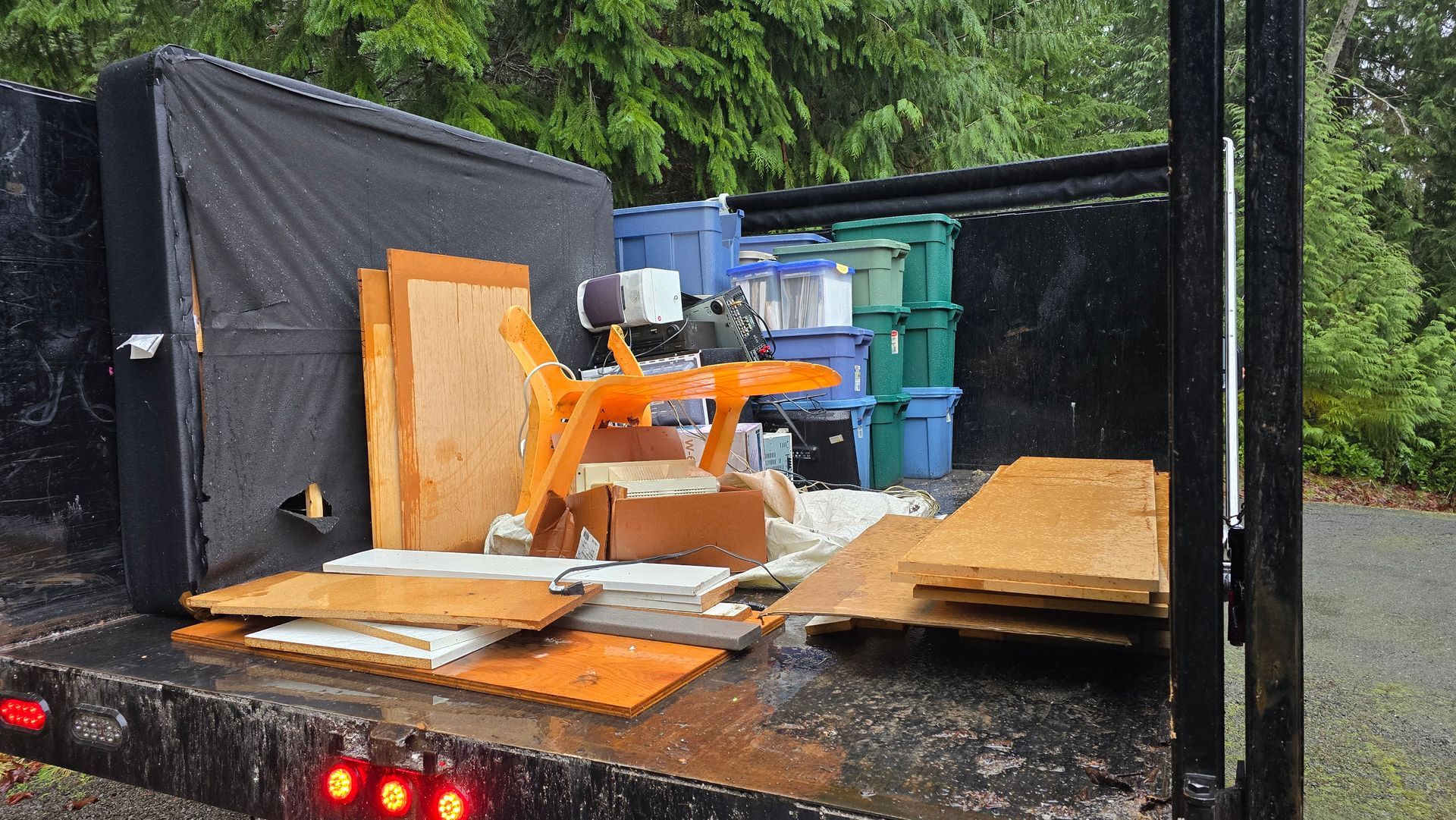 Junk removal, attic cleanout