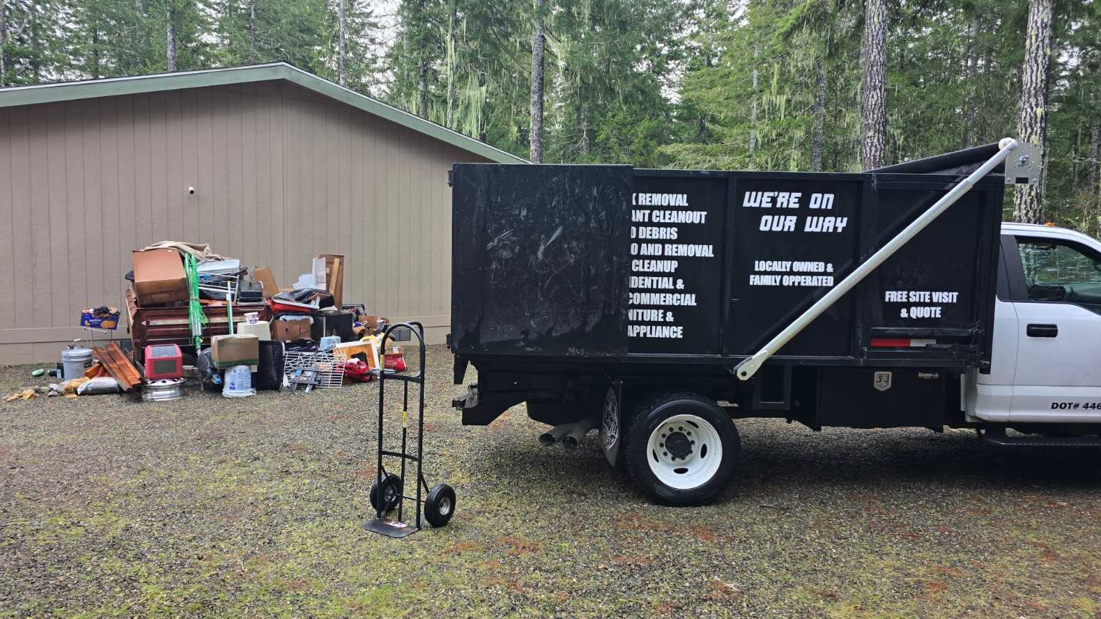 Junk removal, estate cleanout