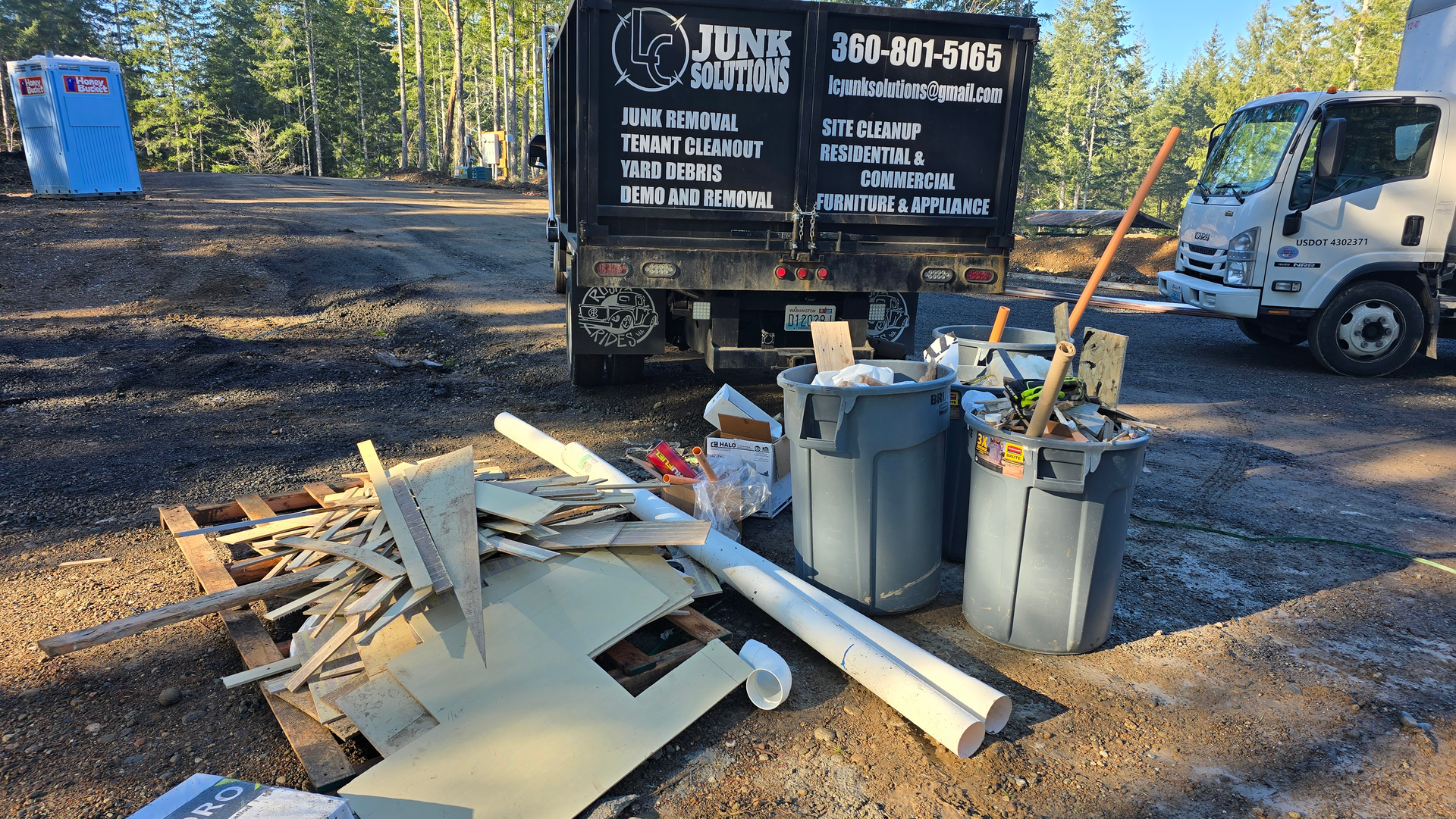 Junk removal, curbside junk removal