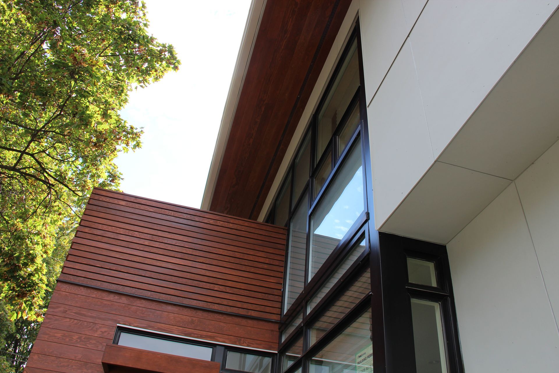 A building with a brick facade and a lot of windows
