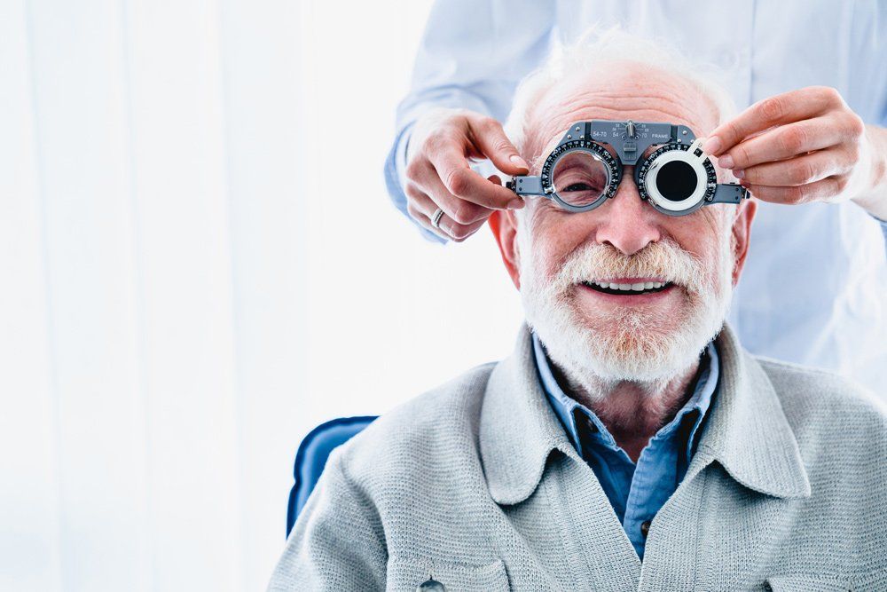 Old Man at Eye Care — Springfield, MA — Forest Park Eye Care, PC