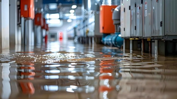 Emergency water extraction services Escondido removing water from flooded home